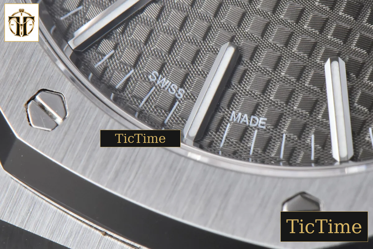 Royal Oak 15400 41mm ORF Gray Textured Dial SS Bracelet A3120 — foto 9