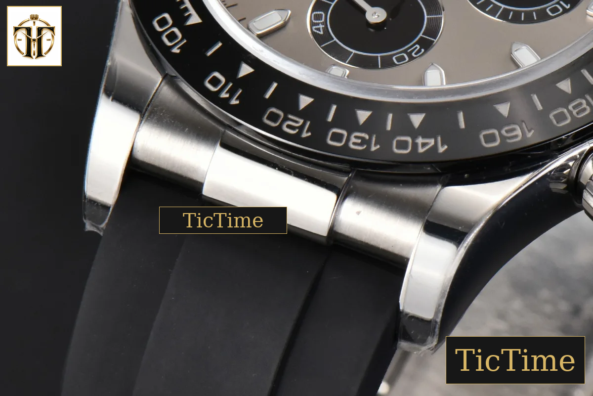 Daytona 116519 40mm BTF Gray Dial Black Subdial Oysterflex Strap SA4130 — foto 11
