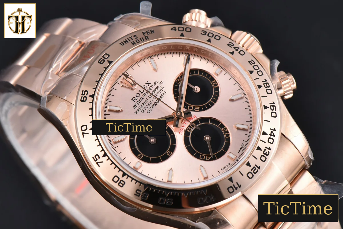 Daytona 904L 126505 40mm BPF RG RG Dial Black Subdial RG Bracelet SH4131 — foto 15