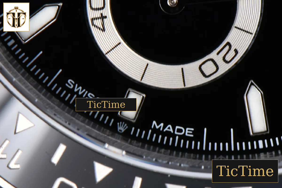 Daytona 904L 126500 40mm BPF SS Black Bezel Black Dial SS Bracelet SH4131 — foto 9