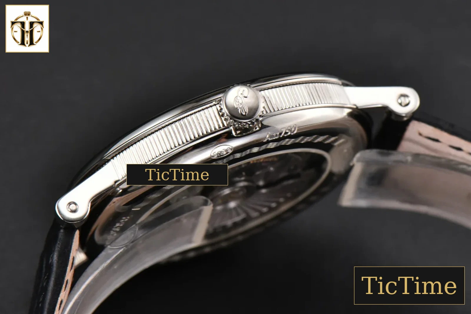 Classique 5177 38mm LTF White Dots Dial Roma Marker Black Leather Strap MY9015 — foto 12