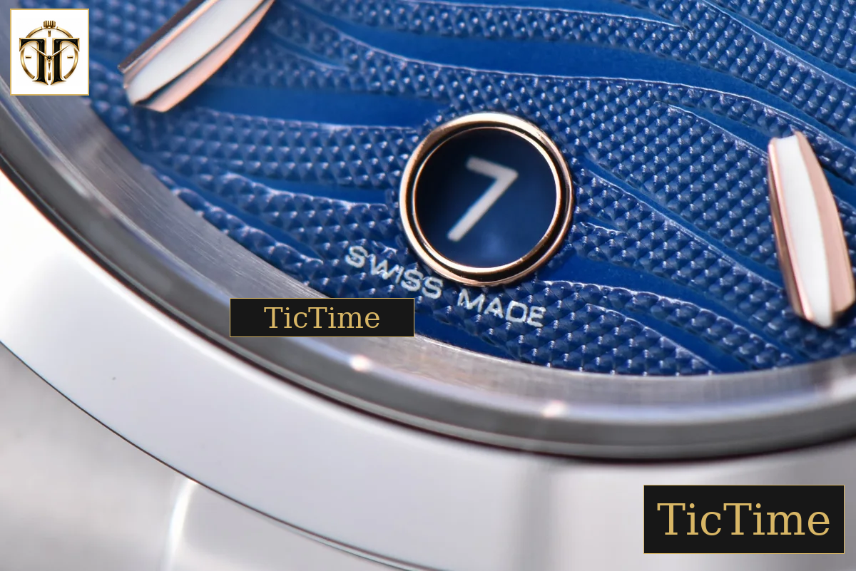 Aqua Terra 150M Ladies 34mm VSF Blue Dial RG Marker SS Bracelet A8800 — foto 9