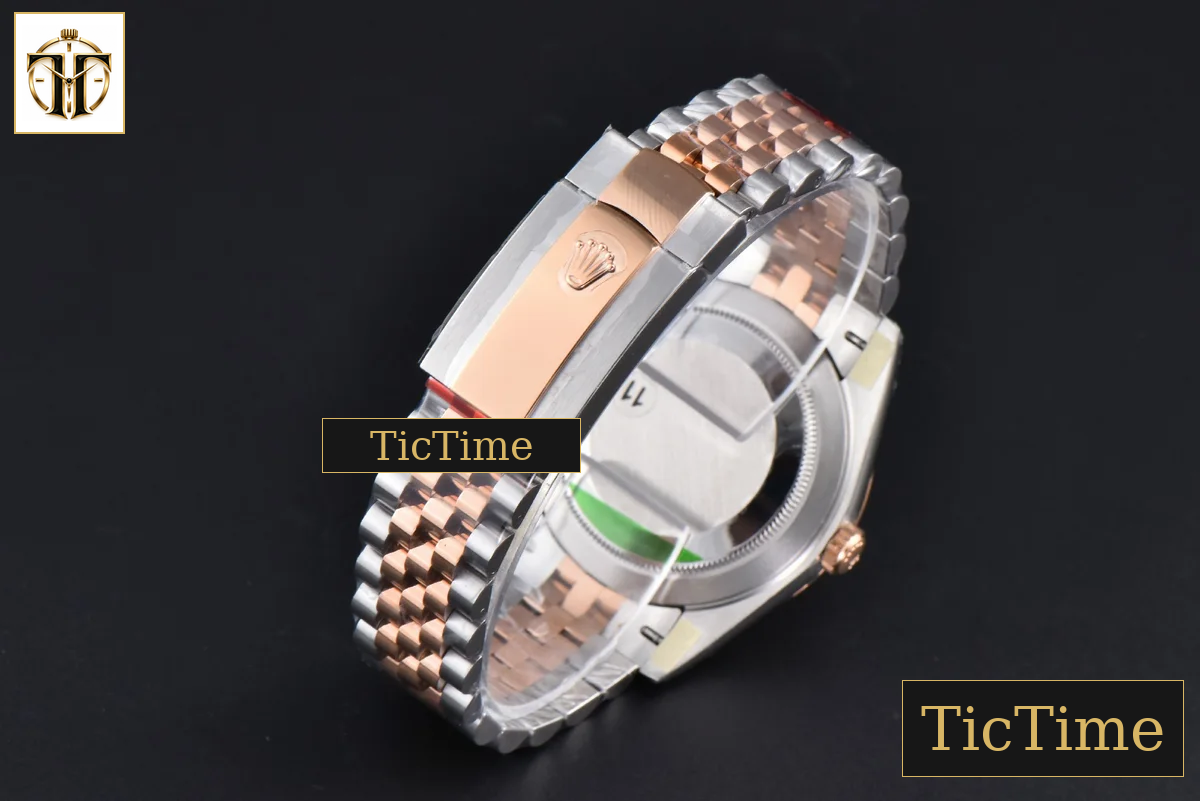 DateJust 41mm VSF RG/SS Silver Motif Dial Lume Marker Jubilee VS3235 — foto 19