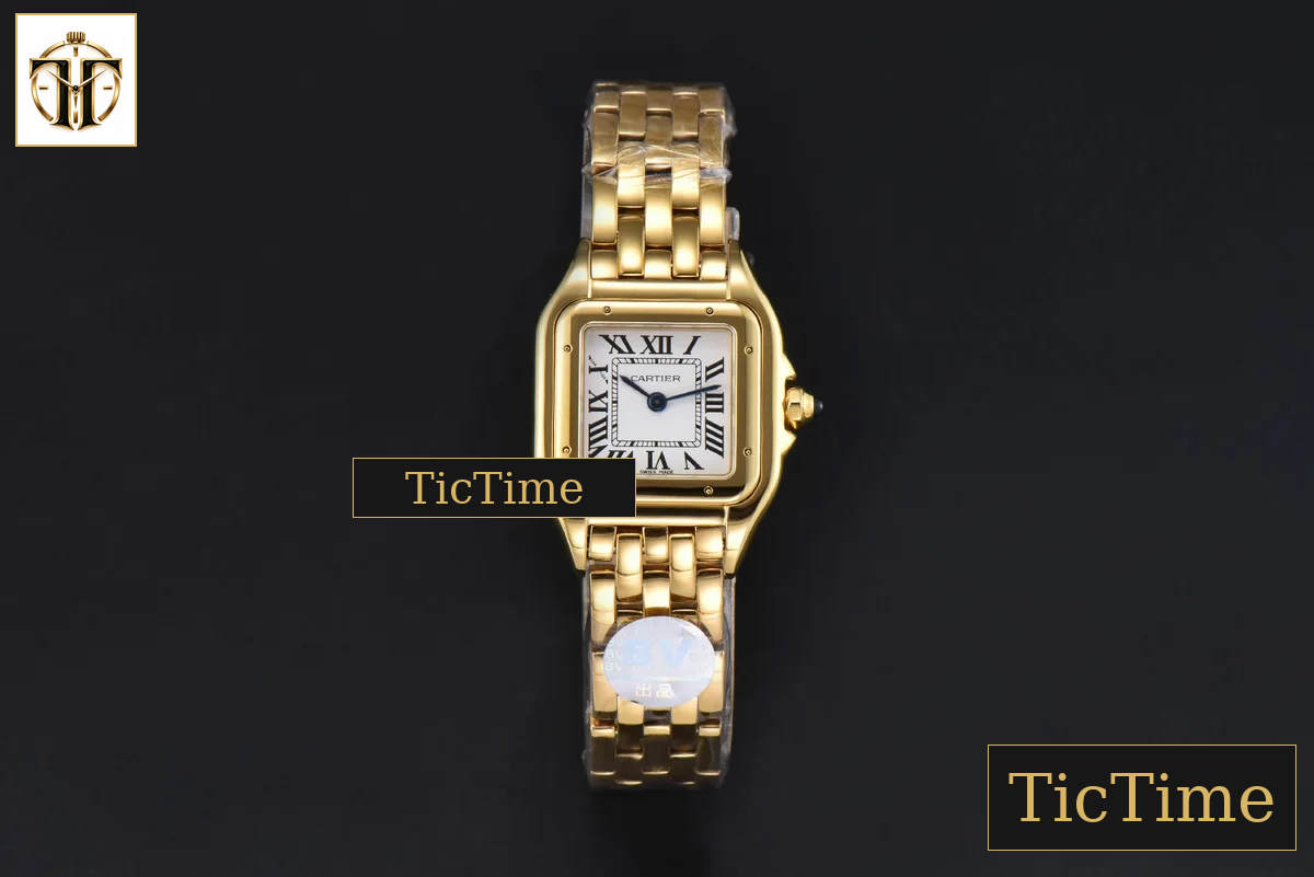 Panthère Secrete Ladies 22mm BVF YG White Dial YG Bracelet Ronda Quartz — foto 3