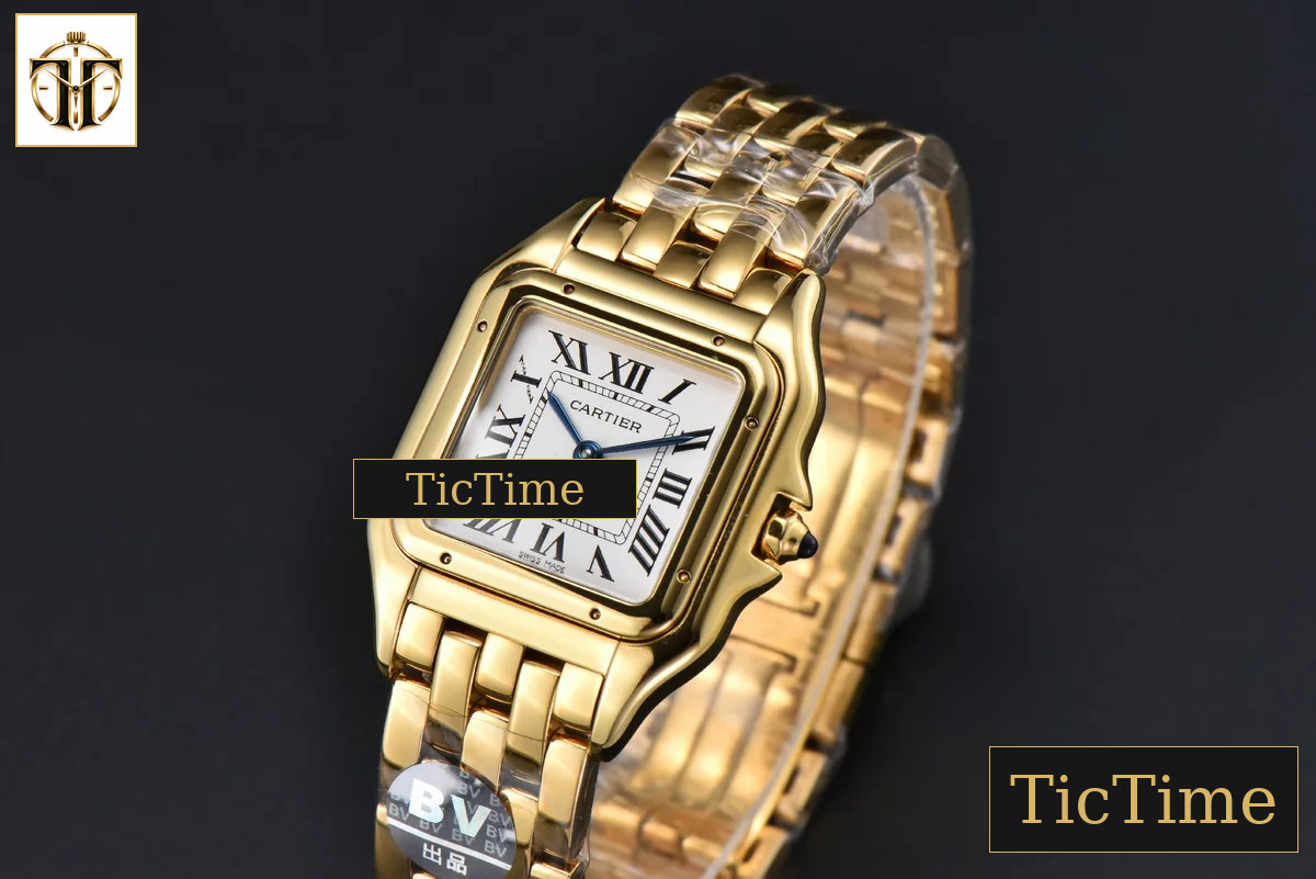 Panthère Secrete Ladies 27mm BVF YG White Dial YG Bracelet Ronda Quartz — foto 5
