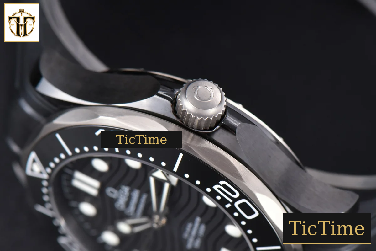 Seamaster Diver 43.5mm VSF Ceramic 300M Black Dial Rubber Strap A8806 — foto 11