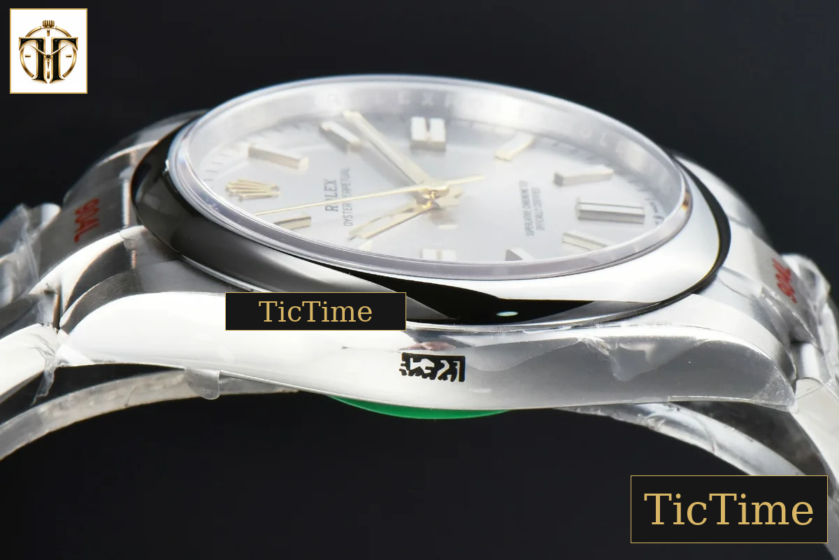 Oyster Perpetual 124300 41mm EWF Silver Dial SS Bracelet A3230 — foto 11