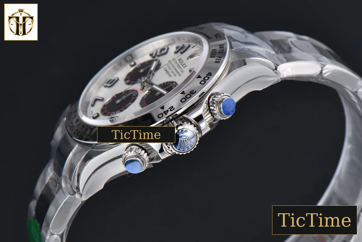 Daytona 116509 APSF SS White Dial Digital Marker SS Bracelet SH4130 — foto 11