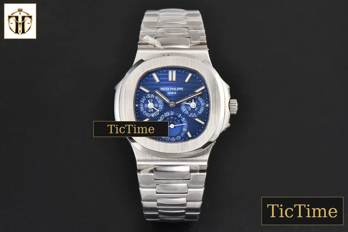Nautilus 5740 40mm TWF Blue Dial SS Bracelet A240 — foto 3