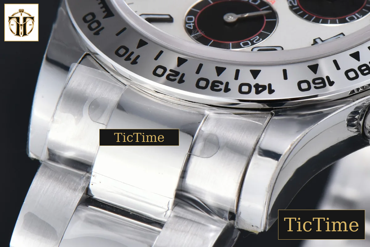 Daytona 116509 APSF SS White Dial Digital Marker SS Bracelet SH4130 — foto 12