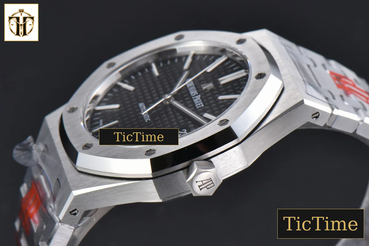 Royal Oak 15400 41mm ORF Black Textured Dial SS Bracelet A3120 — foto 12