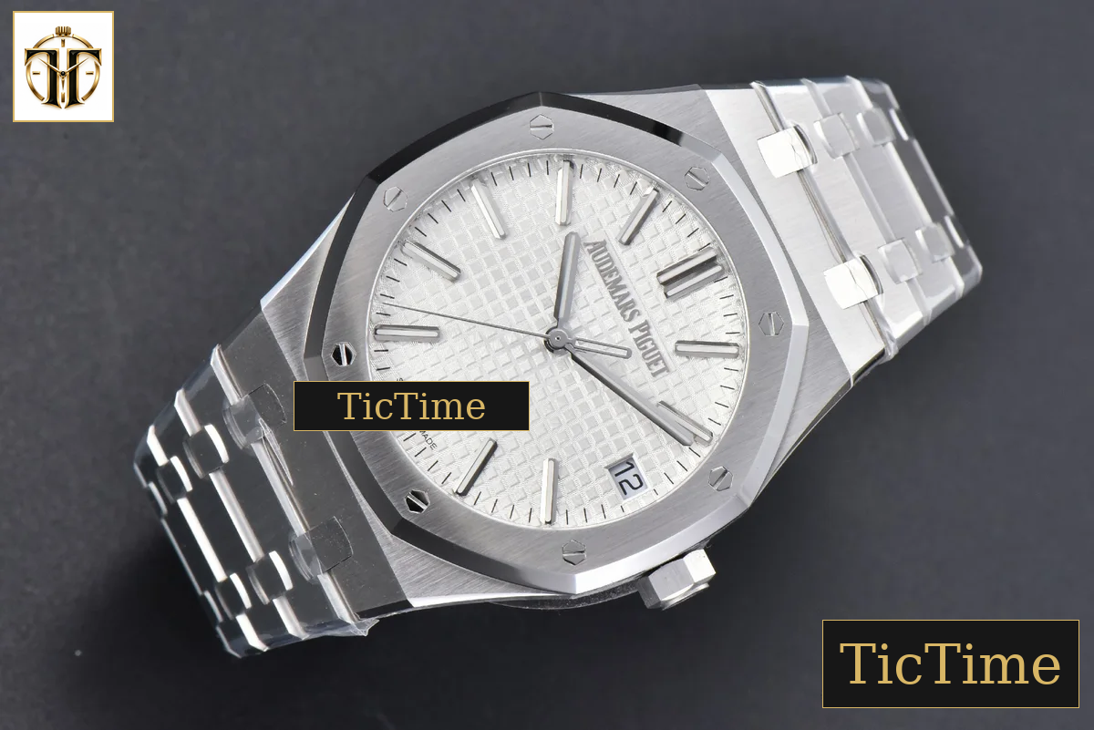 Royal Oak ’50th Anniversary’ 15510 41mm ZF White Dial SS Bracelet SA4302 — foto 4