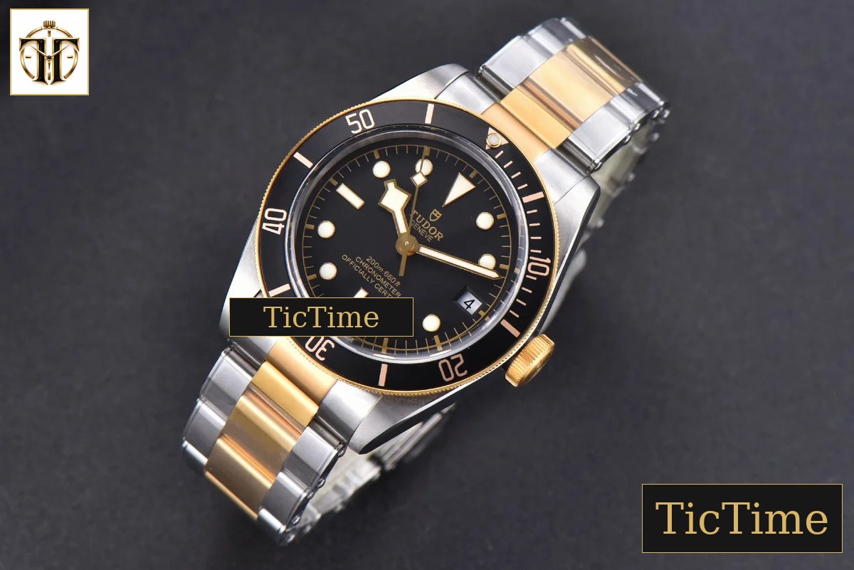 Heritage Black Bay S&G 2018 41mm ZF YG Dial SS/YG Bracelet A2824 — foto 4