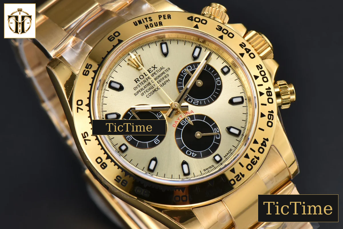 Daytona 116508 APSF YG YG Dial Lume Marker YG Bracelet SH4130 — foto 15