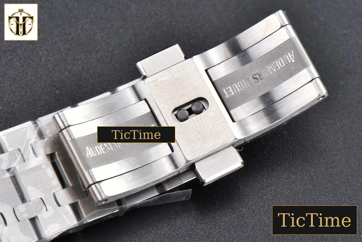 Royal Oak 15500 41mm APSF Gray Textured Dial SS Bracelet V2 A4302 — foto 29