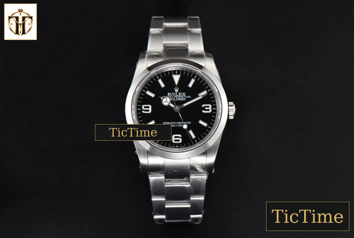 Explorer 316L 124270 36mm BPF Black Dial SS Bracelet VR3230 — foto 3