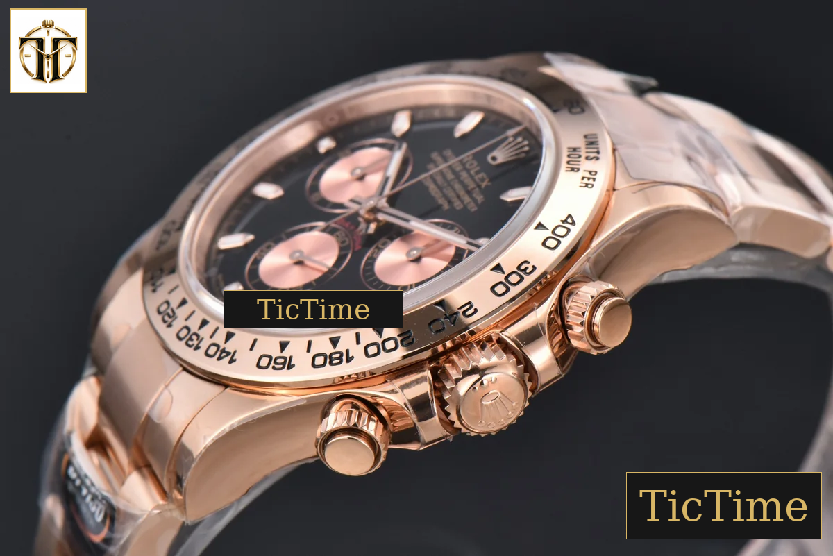 Daytona 116505 40mm BTF Black Dial RG Subdial RG Bracelet SA4130 — foto 11