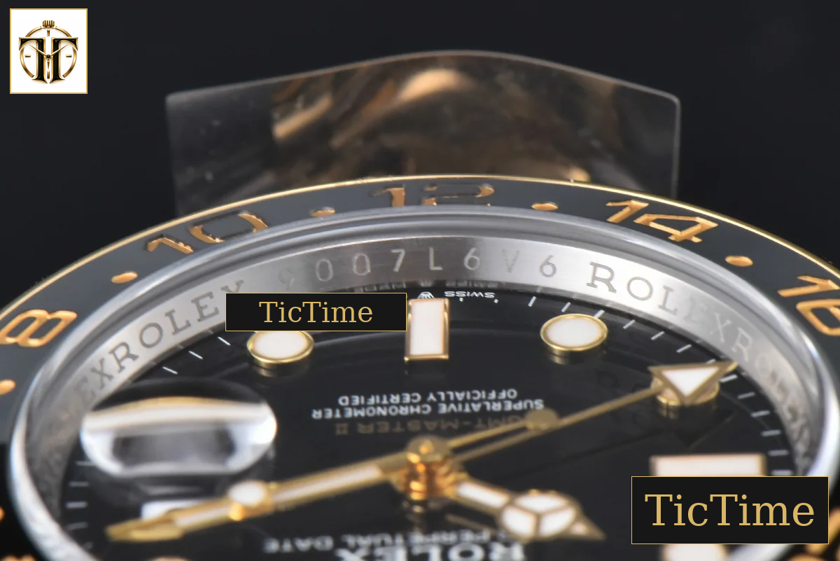 GMT Master II 126713 40mm Clean Factory YG/SS Black/Gray Bezel Black Dial Jubilee Bracelet DD3285 — foto 14