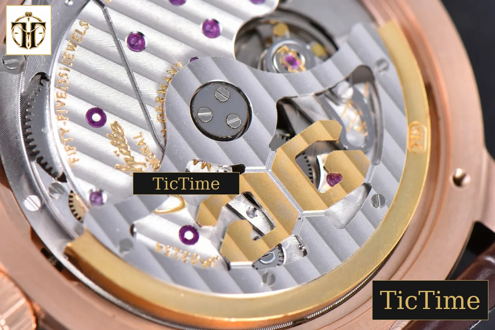Excellence Panorama Date Moonphase 40mm V9F RG White Dial Brown Leather Strap A100 — foto 21