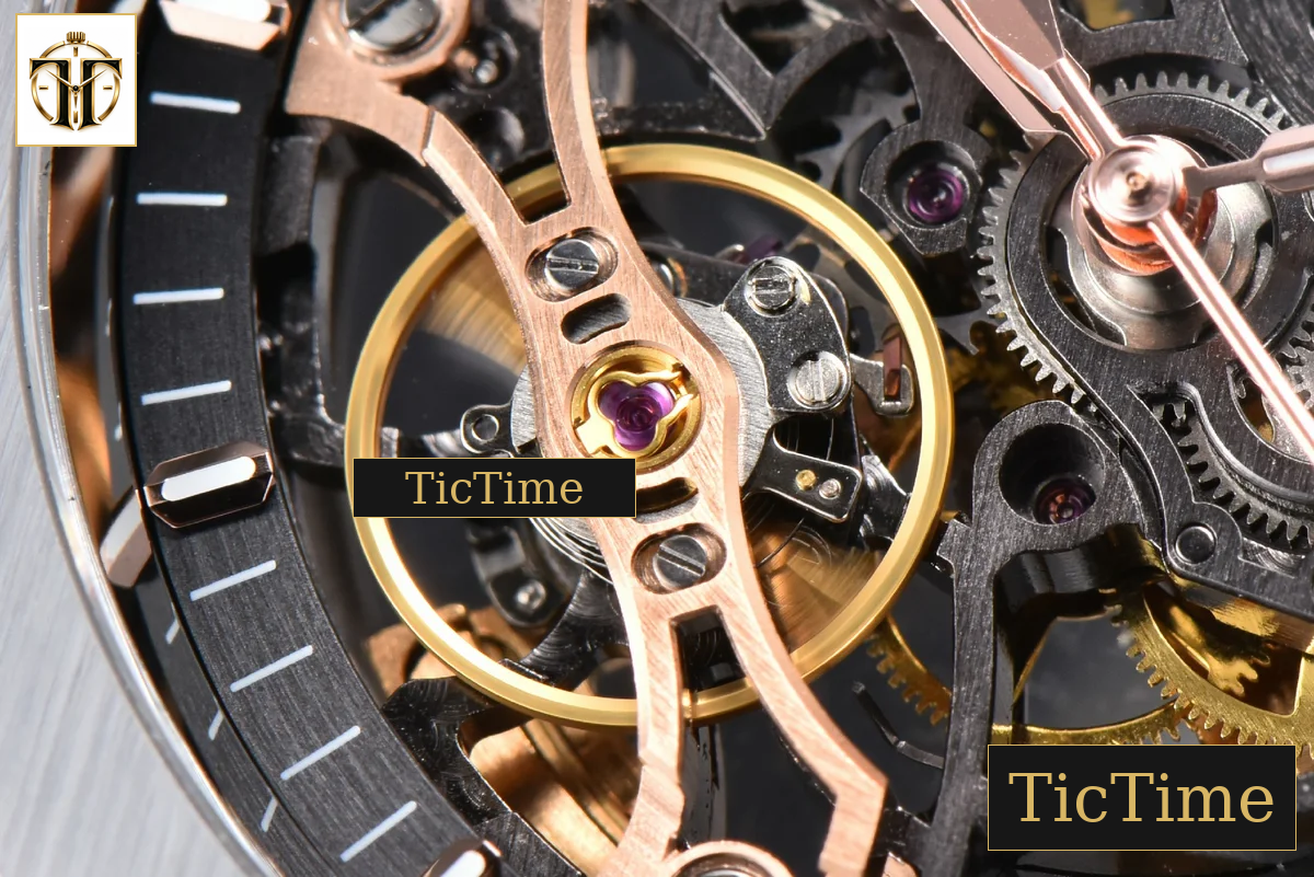 Royal Oak 15407 41mm THBF White SS Skeleton Dial White SS Bracelet SA3132 — foto 7