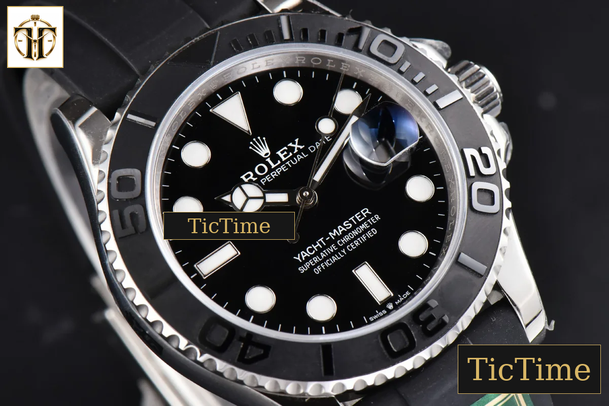 Yacht-Master 3D 226659 42mm King Factory Black Ceramic Oysterflex Strap VR3235 — foto 12