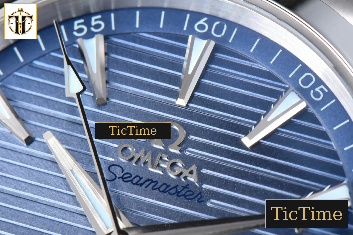 Aqua Terra 150m Summer 41mm VSF Blue Dial SS Bracelet A8900 — foto 5
