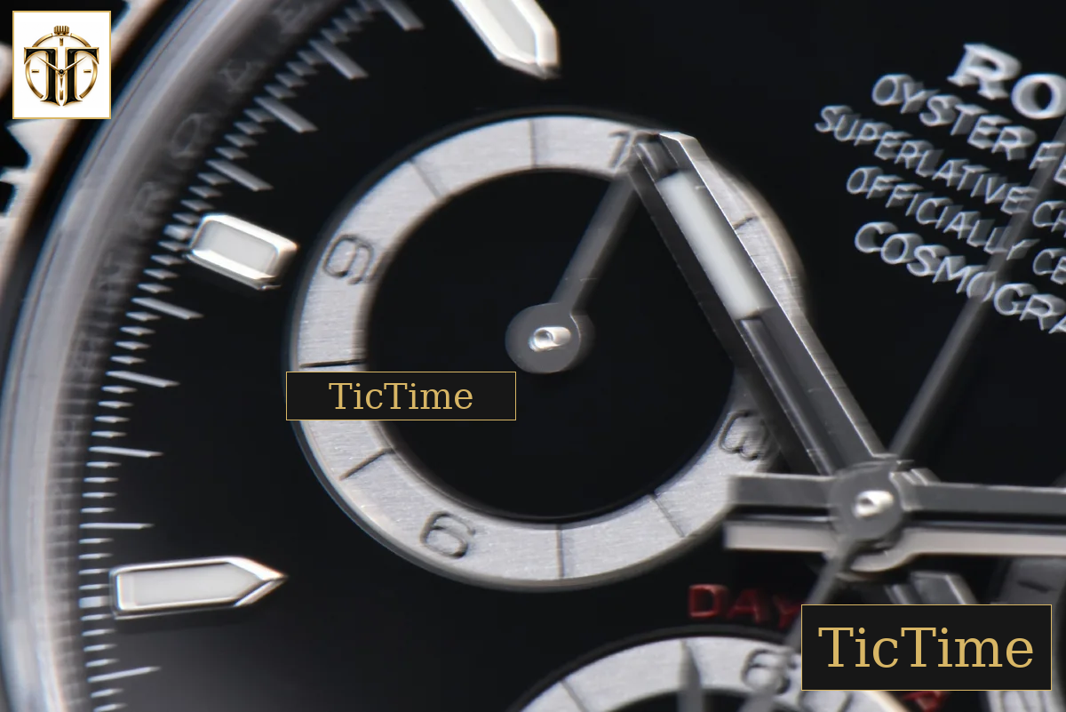 Daytona 904L 126500 40mm VSF Black Dial SS Braclet DD4131 — foto 7