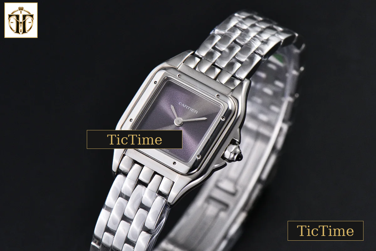 Panthère Secrete Ladies 22mm BVF SS Gray Dial SS Bracelet Ronda Quartz — foto 4