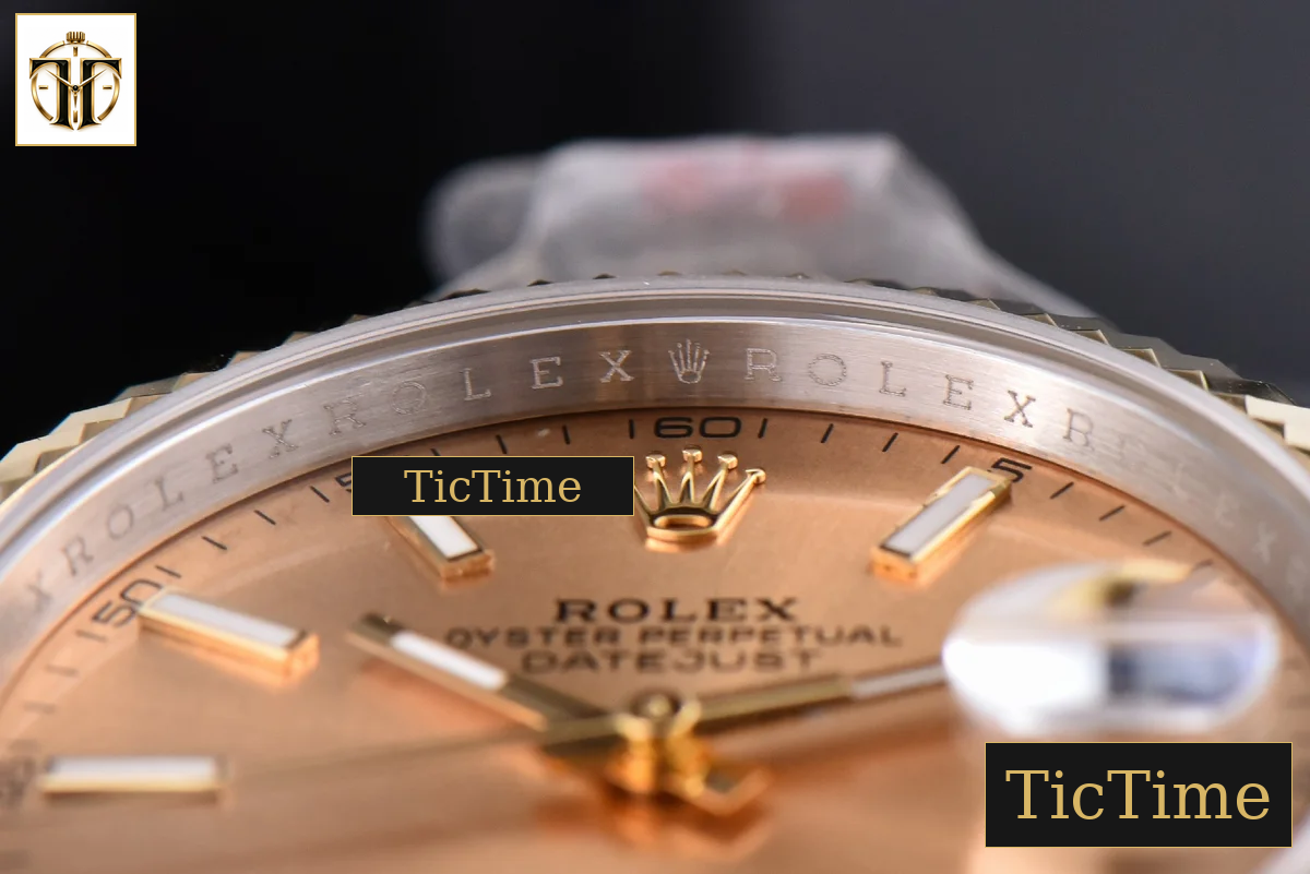 Datejust 41mm GMF YG/SS Gold Dial Stick Marker Fluted Bezel Jubille Bracelet VR3235 — foto 12