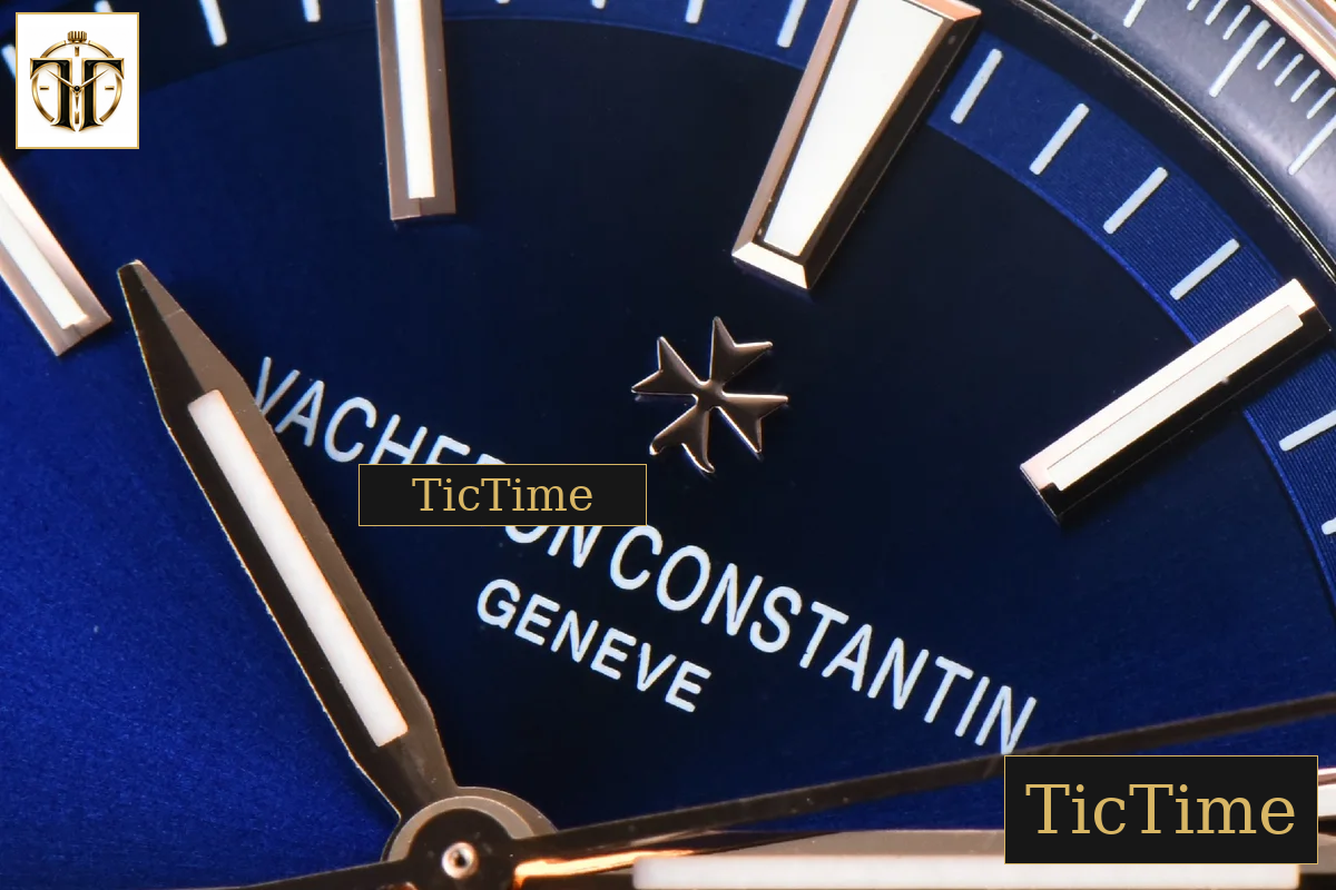Overseas 4500V 41mm PPF RG Blue Dial Blue Rubber Strap A5100 — foto 7