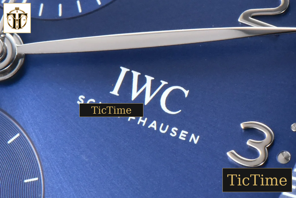 Portuguese IW371606 41mm ZF SS Blue Dial SS Bracelet A96355 — foto 7