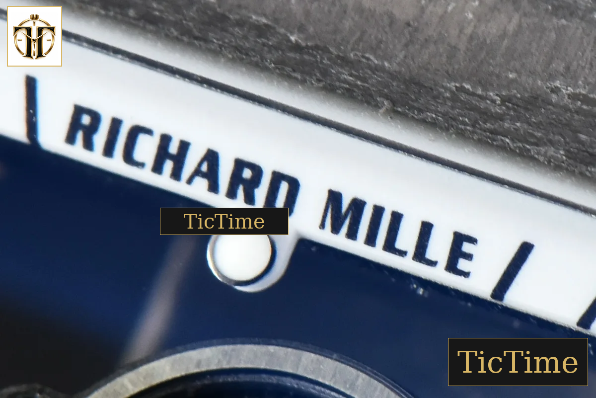 Bubba Watson RM055 42.7mm ZF Black NTPT White Skeleton Dial Black Rubber Strap V6 NH05 — foto 5