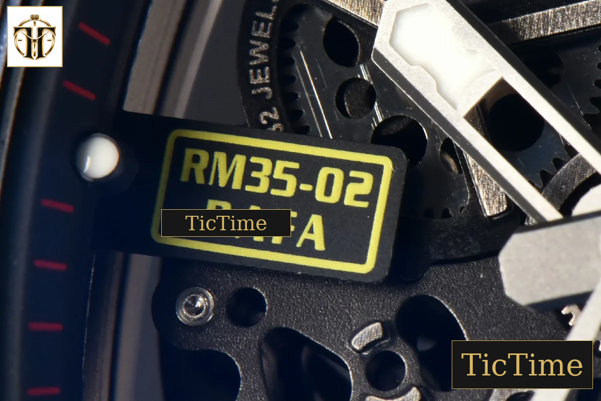 NTPT RM035-02 ZF Skeleton Dial Black Rubber Strap V5 NH05A — foto 7