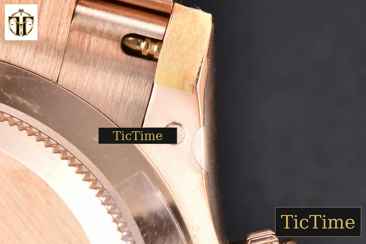 Daytona 116515 40mm Clean Factory RG Brown Dial Digital Marker RG Bracelet 4130 — foto 27