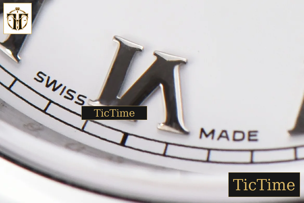 DateJust 36mm GMF SS Smooth Bezel White Dial Roma Marker Oyster Bracelet VR3235 — foto 6