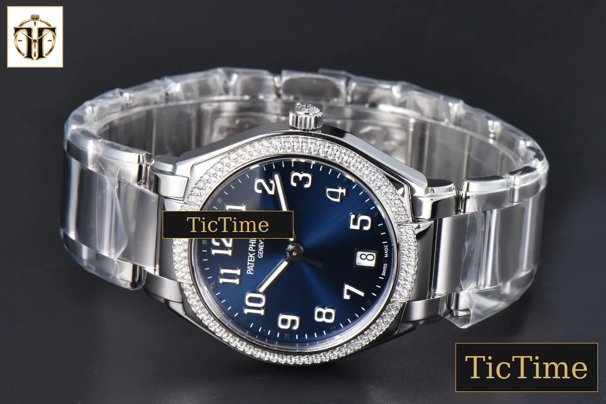 Twenty-4 7300 36mm PPF Diamond Blue Dial SS Bracelet 324CS — foto 12