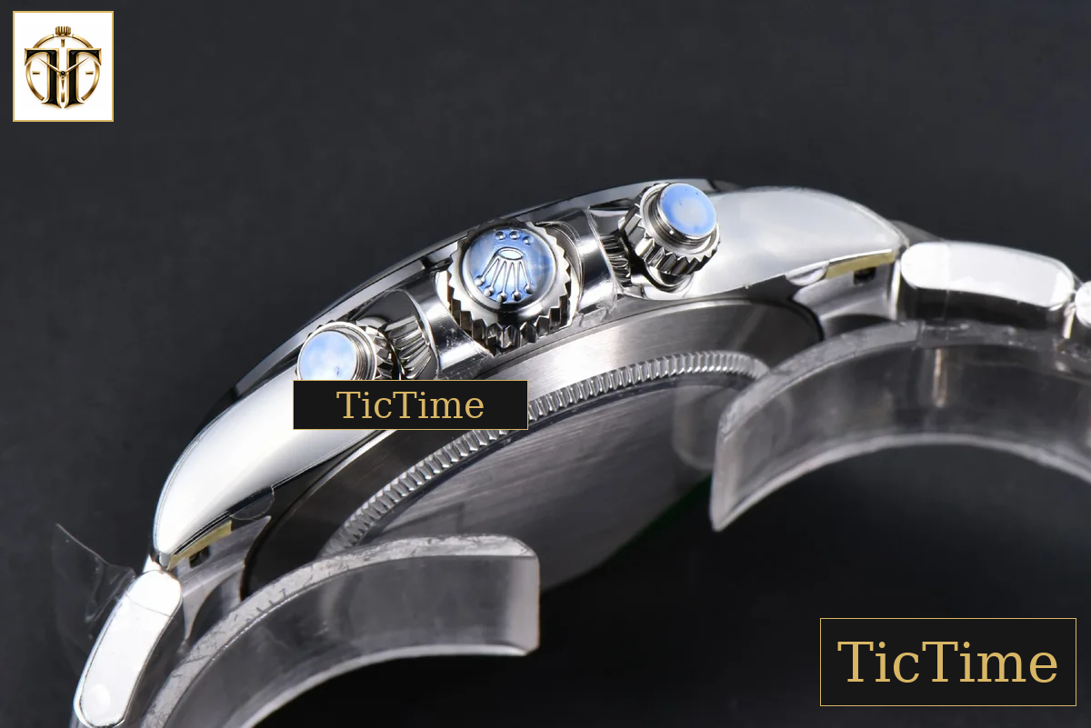 Daytona Panda 904L 116500 40mm VSF White Dial SS Braclet Mod A4130 — foto 17