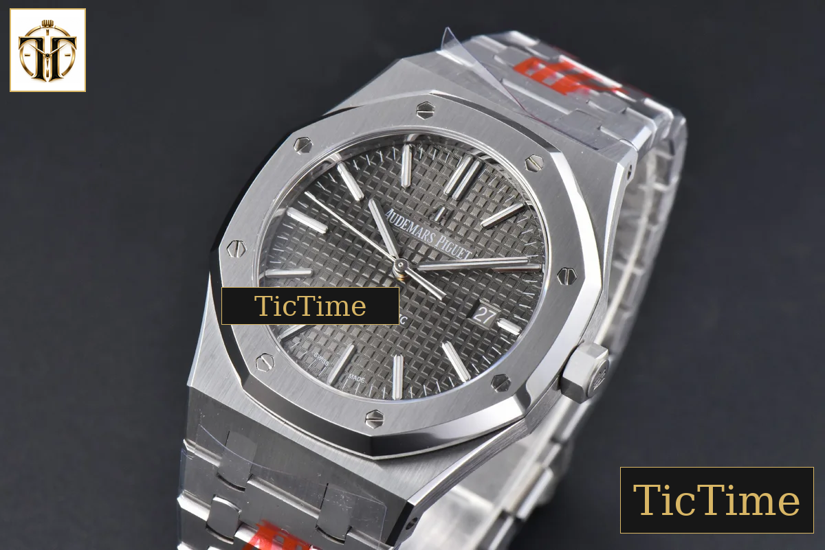 Royal Oak 15400 41mm ORF Gray Textured Dial SS Bracelet A3120 — foto 5