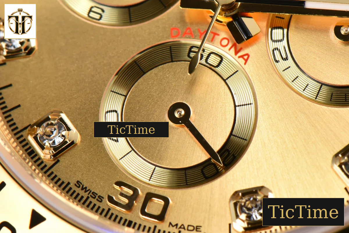Daytona 116508 APSF YG YG Dial Diamond Marker YG Bracelet SH4130 — foto 9