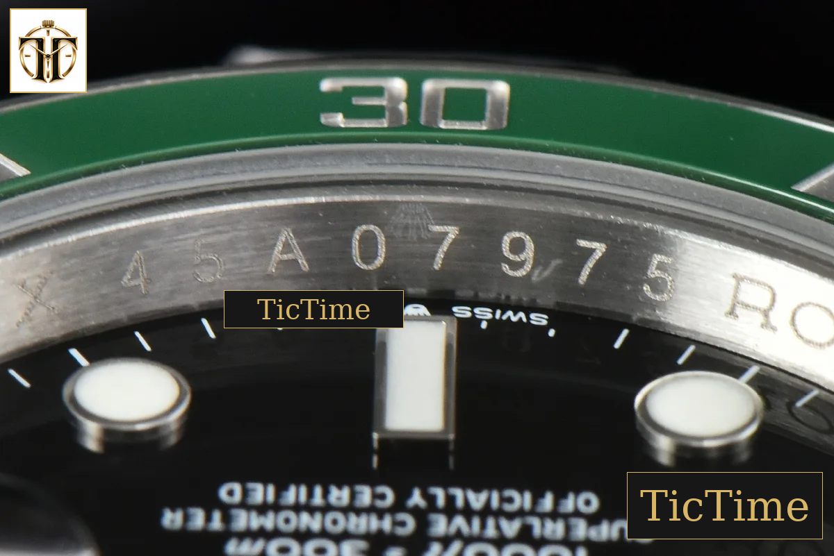 Submariner LV 126610 41mm GMF Green Ceramic Black Dial SS Bracelet VR3235 — foto 15