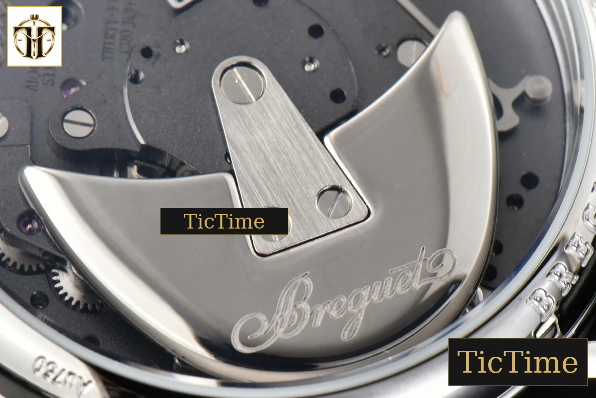 Tradition 7097BB 40mm ZF SS Gray Dial White Subdial Black Leather Strap A505 — foto 23