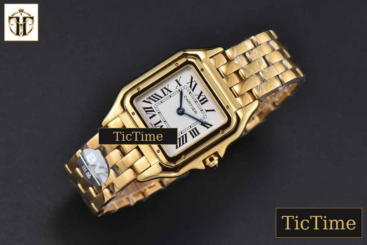 Panthère Secrete Ladies 27mm BVF YG White Dial YG Bracelet Ronda Quartz — foto 4