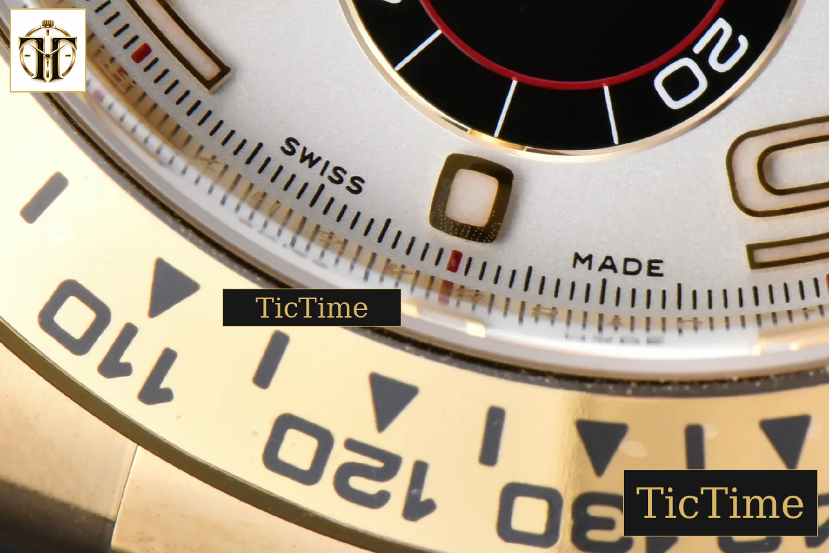 Daytona 904L 116509 Clean Factory YG White Dial Black Subdial Oysterflex Strap SA4130 — foto 9