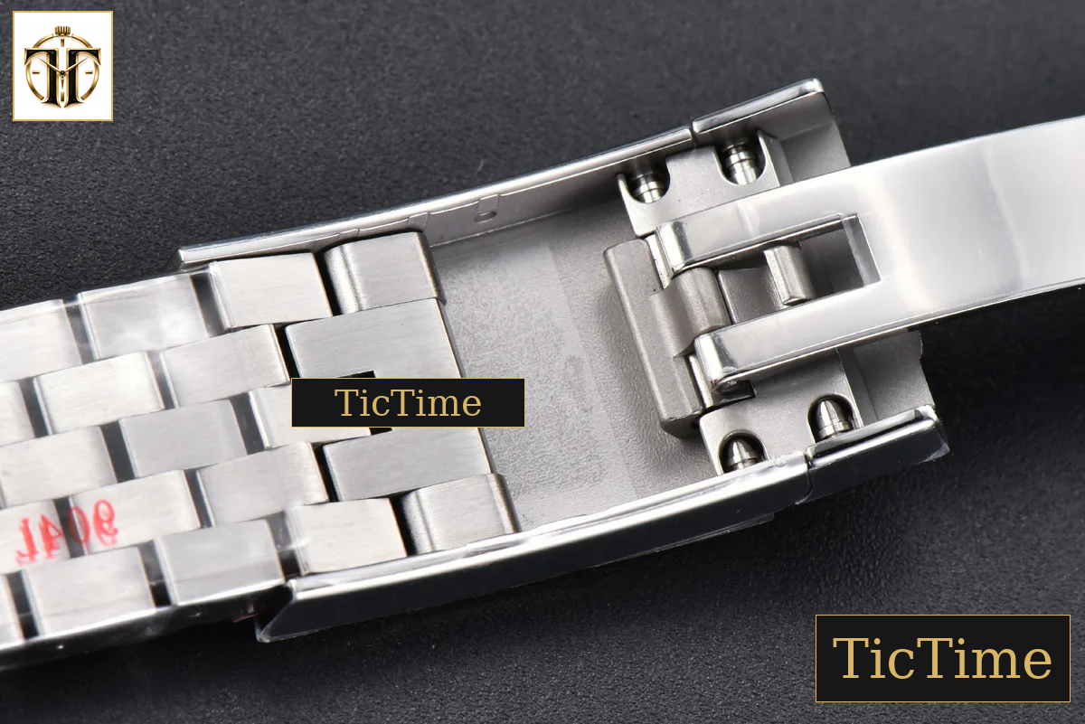 DateJust 904L 126334 41mm CF Black Dial Diamond Marker Jubilee Bracelet VR3235 — foto 29