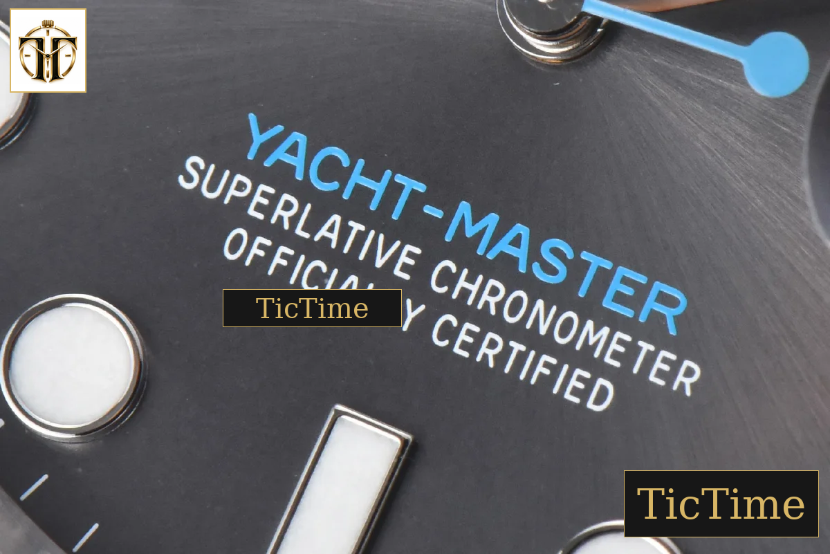 Yacht-Master 904L 126622 40mm Clean Factory Gray Dial SS Bracelet VR3235 — foto 6