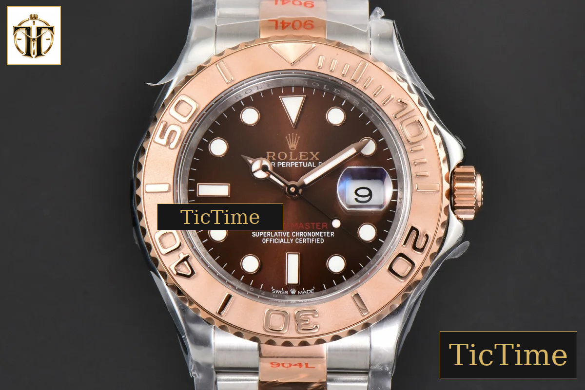 Yacht-Master 126621 40mm CSF RG/SS 904L Brown Dial RG/SS Bracelet VR3235 — foto 2