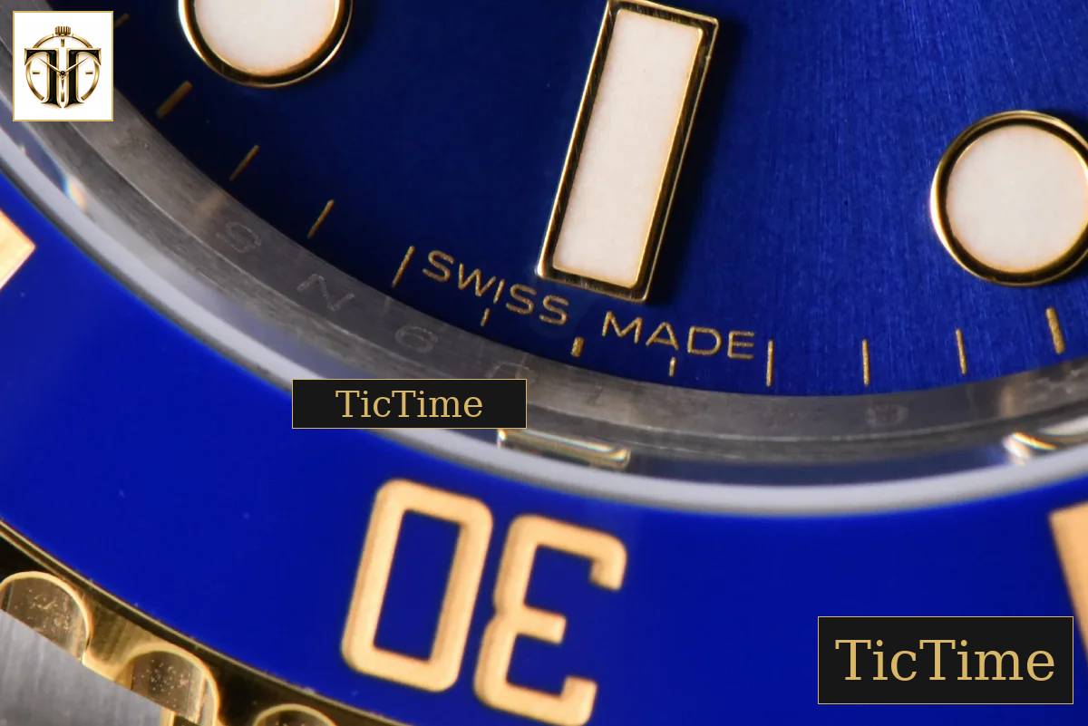 Submariner LB 904L 116613 King Factory YG/SS Blue Ceramic Blue Dial SS Bracelet VR3135 — foto 8