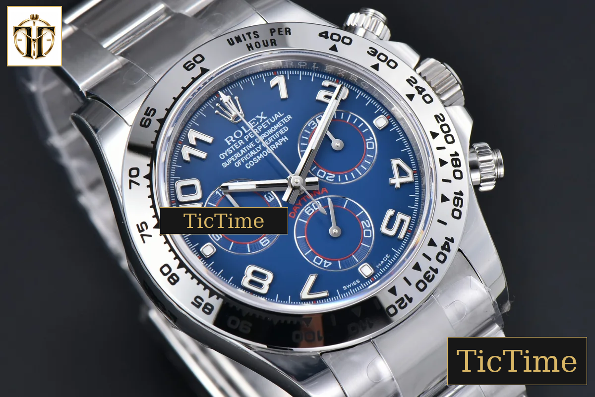 Daytona 116509 APSF SS Blue Dial Digital Marker SS Bracelet SH4130 — foto 15