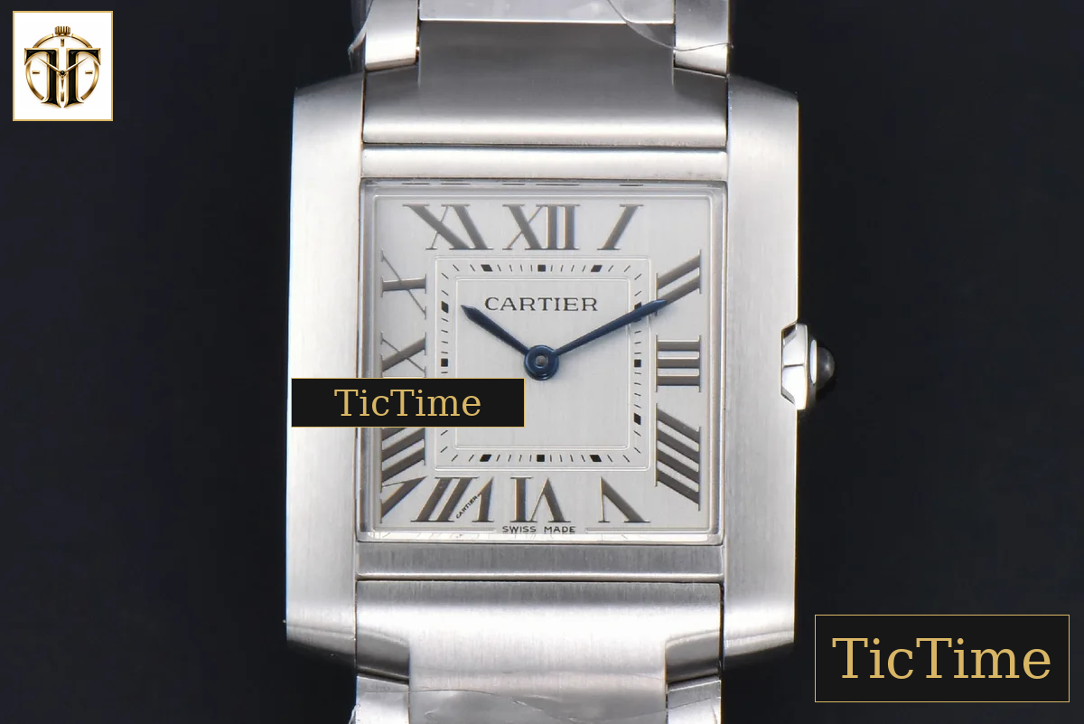 Tank Francaise Medium 32mmx 27mm K11F SS Bracelet Quartz — foto 2