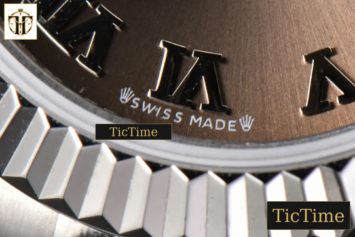 DateJust Ladies 28mm WF Gray Dial Roma Marker Jubilee Bracelet A2236 — foto 8